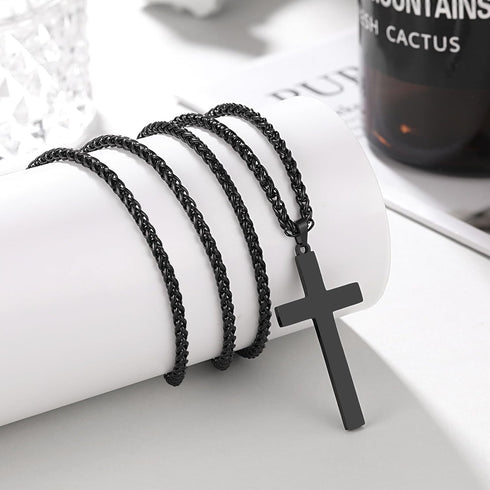 Cross Necklace for Son from Mom / Dad